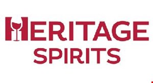 Product image for Heritage Spirits 15% Off 6 Or More Bottles Of Wine. 