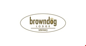 Brown Dog Lodge Veterinary Clinic logo