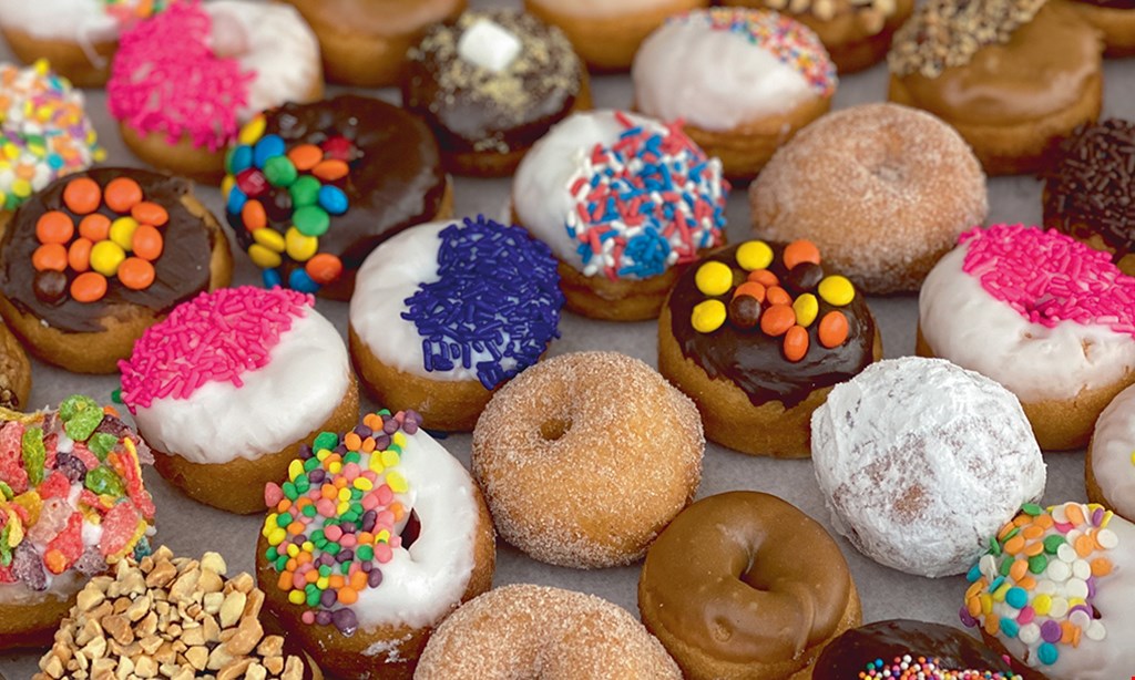 Product image for The Mini Donut Company - Carlsbad FREE half dozen when you buy a half dozen. 