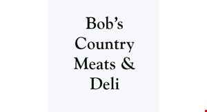Bob's Country Meats & Deli logo