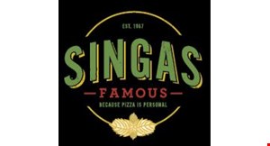 Product image for Singas Pizza 