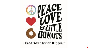 Peace Love & Little Donuts logo