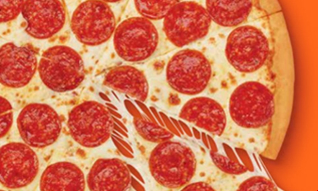 Product image for Little Caesars Pizza $5.99 cheese or pepperoni pizza.