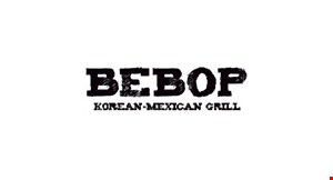 Product image for Bebop Korean-Mexican Grill 20% Off Any Order