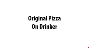 Original Pizza On Drinker logo