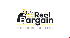 The Real Bargain logo