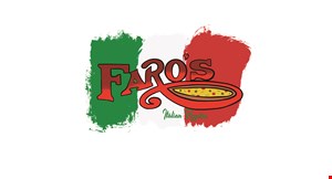 Faro's Italian Pizza logo