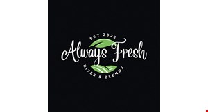 Always Fresh Bites And Blends logo