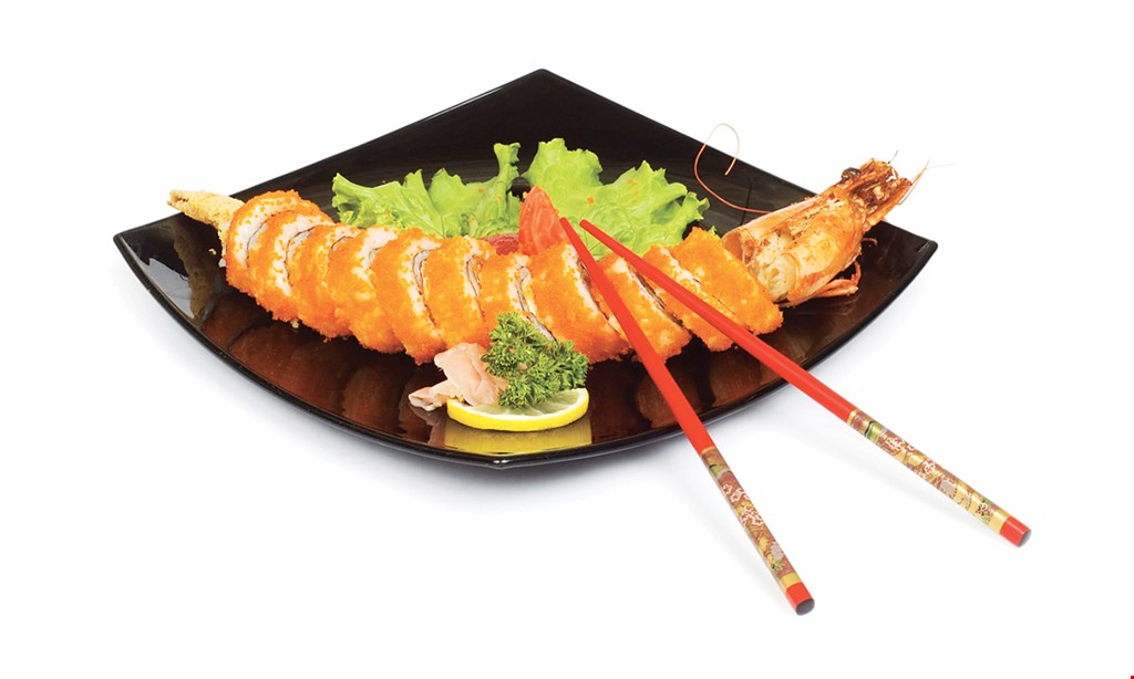 Product image for Nagoya Hibachi 50% Off Special Roll buy 1 special roll, get 2nd special roll 50% off. 