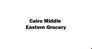 Cairo Mediterranean Grocery logo