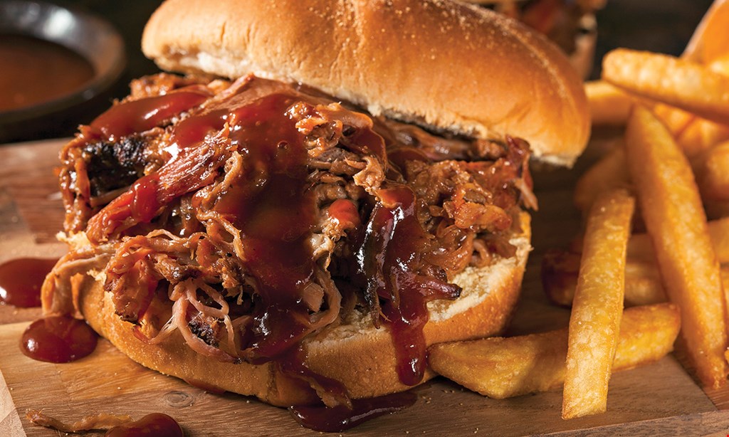 Product image for Kloby's Smokehouse $10 off your check of $75 or more.