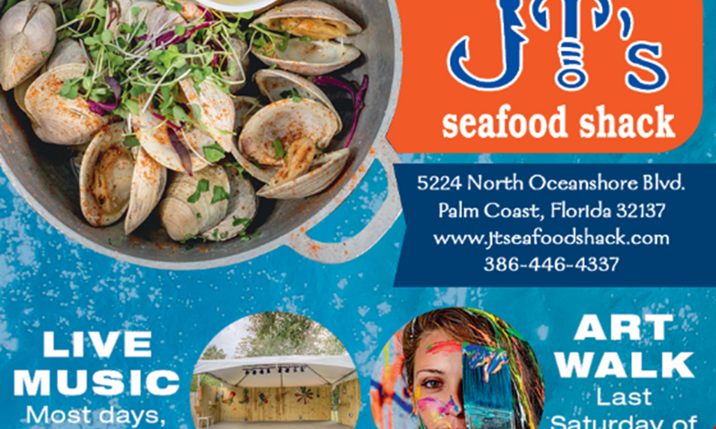 Product image for JT's Seafood Shack Two can dine for $59.
