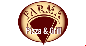 Product image for Parma Pizza $6 off any 2 large pizzas. 
