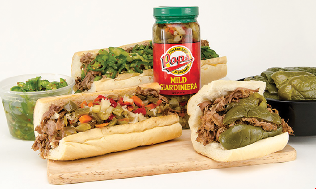 Product image for Pop's Italian Beef & Sausage- Shorewood $2 off any mac & cheese.
