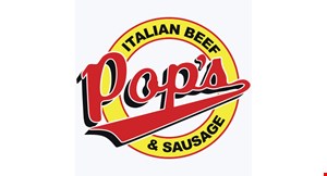 Pop's Italian Beef and Sausage logo