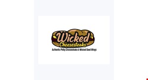Wicked Cheesesteaks Pizza & Wings logo
