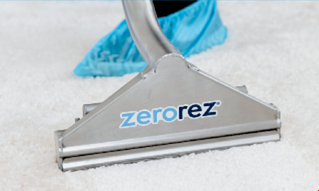 Product image for Zerorez Carpet cleaning for 3 rooms for $99 promo code: clip99 minimum, restrictions, and a $25 service fee apply to all cleanings. 200 sq ft max per room of carpet.