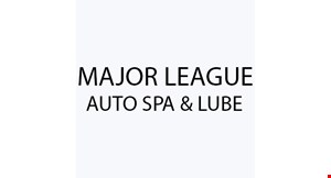 Major League Auto Spa & Lube logo
