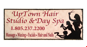 Uptown Hair Studio & Day Spa logo