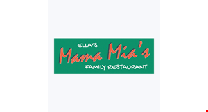 Ella's Mama Mia's Restaurant & Pizzeria logo
