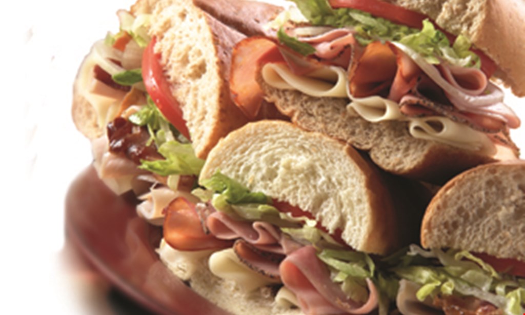 Product image for Jersey Mike's Subs Free Buy a regular sub, get a 2nd regular free! *of equal or lesser value