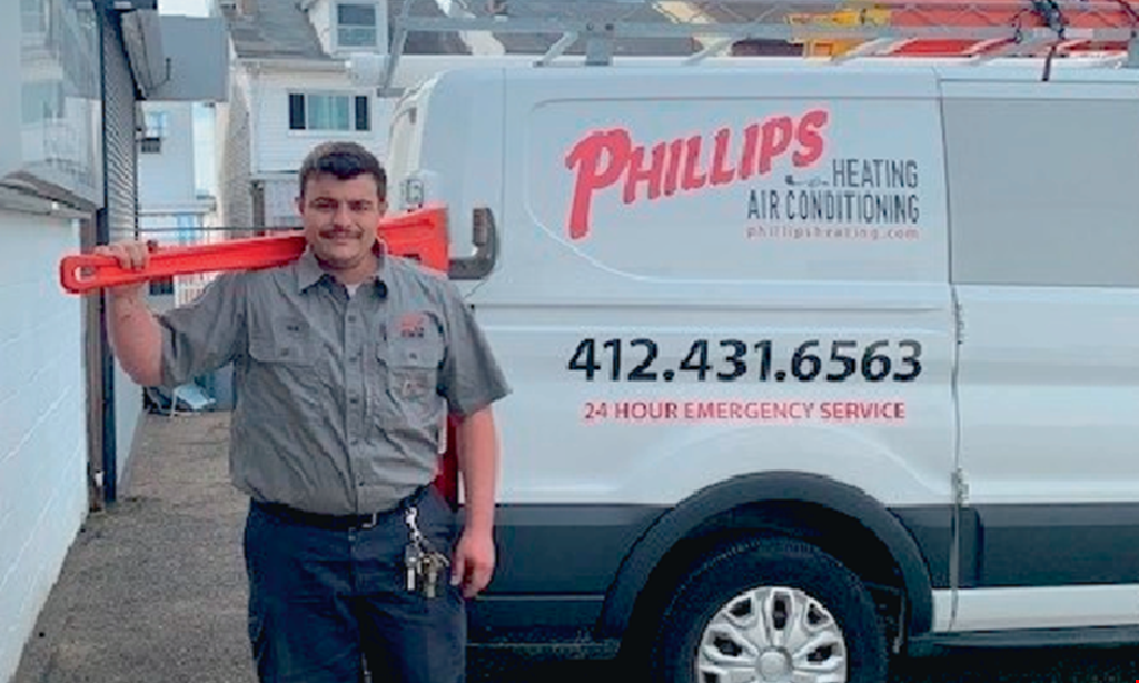 Product image for Phillips Heating & Air Conditioning $25 off any heating, cooling, plumbing or electrical service call. 