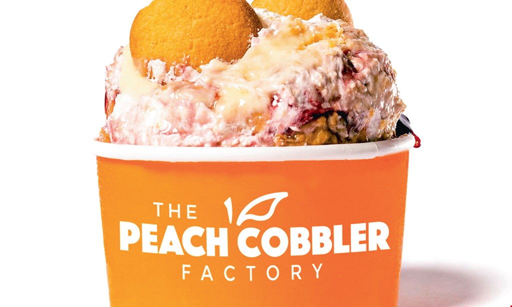 Product image for The Peach Cobbler Factory - Citrus Park Bogo - buy one get one free, any item of equal or lesser value. In-store only. 