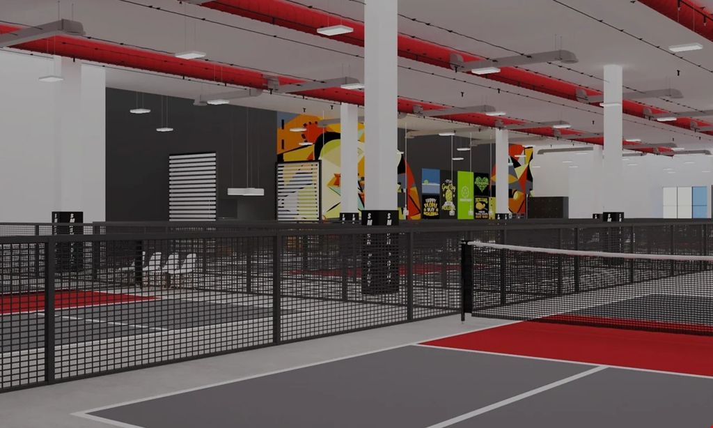 Product image for Smash Point Pickleball $16 off 1-hour court rental (regularly $56).