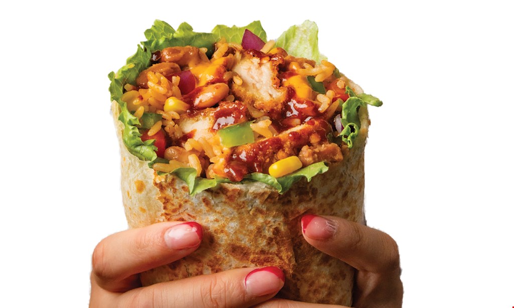 Product image for Burrito Bar Buy one burrito, get one 50% off of equal or lesser value.