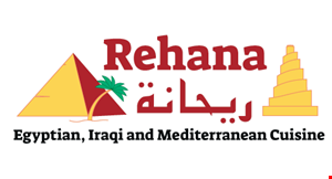 Rehana Egyptian, Iraqi and Mediterranean Cuisine logo
