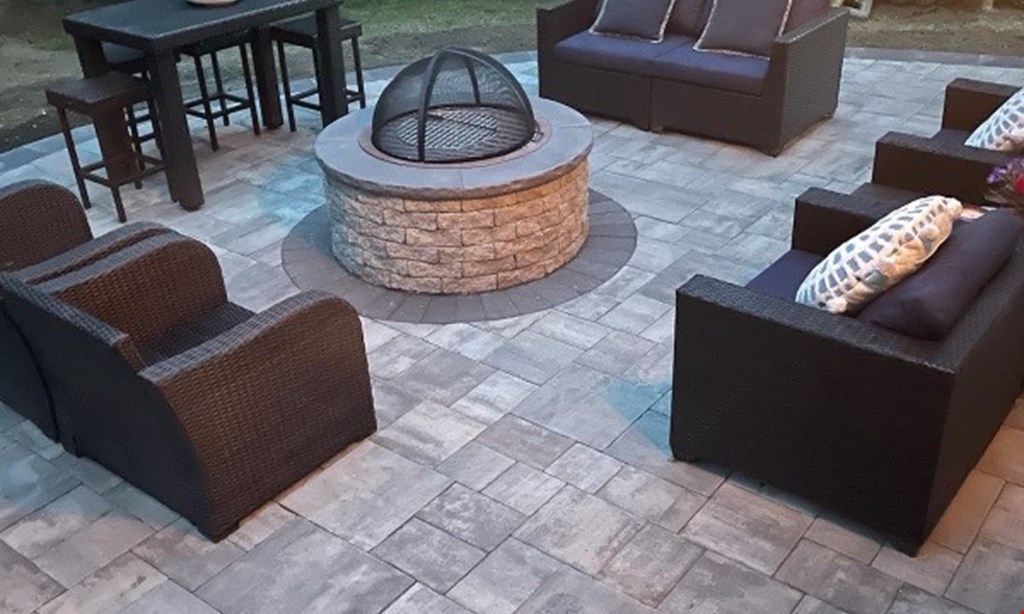 Product image for Mtz Landscaping, Llc $11,000 for 20’x20’ paver patio with firepit.