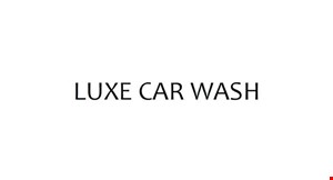 Luxe Car Wash logo