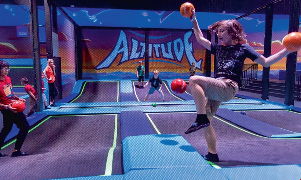 Product image for Altitude Trampoline Park- Spring Hill $20 off on a birthday package.