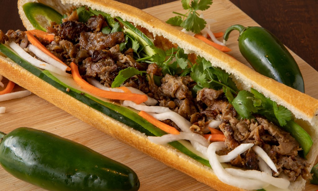 Product image for Paris Banh Mi- Alpharetta Free Milk Tea With Purchase Of Banh Mi Or Pho