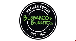 Bubbakoo's Burritos - Wall logo