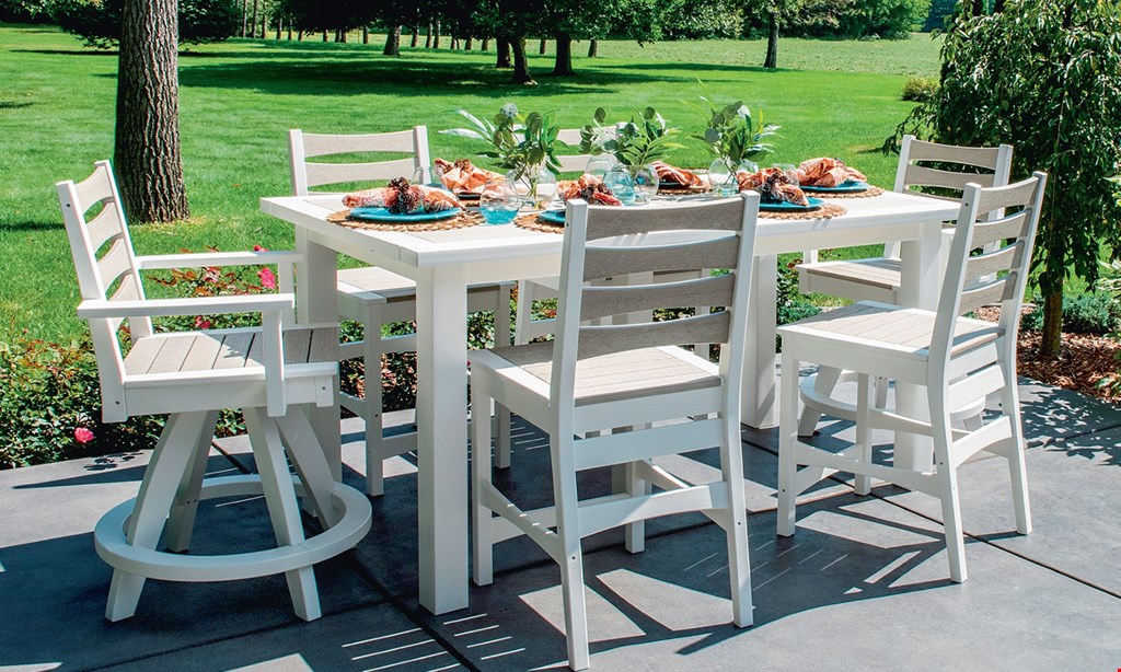 Product image for Miller's Furniture SAVE AN ADDITIONAL $100 Off The Sale Price Of Any 5 Piece Outdoor Patio Set