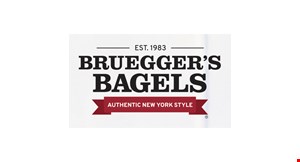 Product image for Bruegger's Bagels Free Egg & Cheese Sandwich With Any Large Beverage Purchase