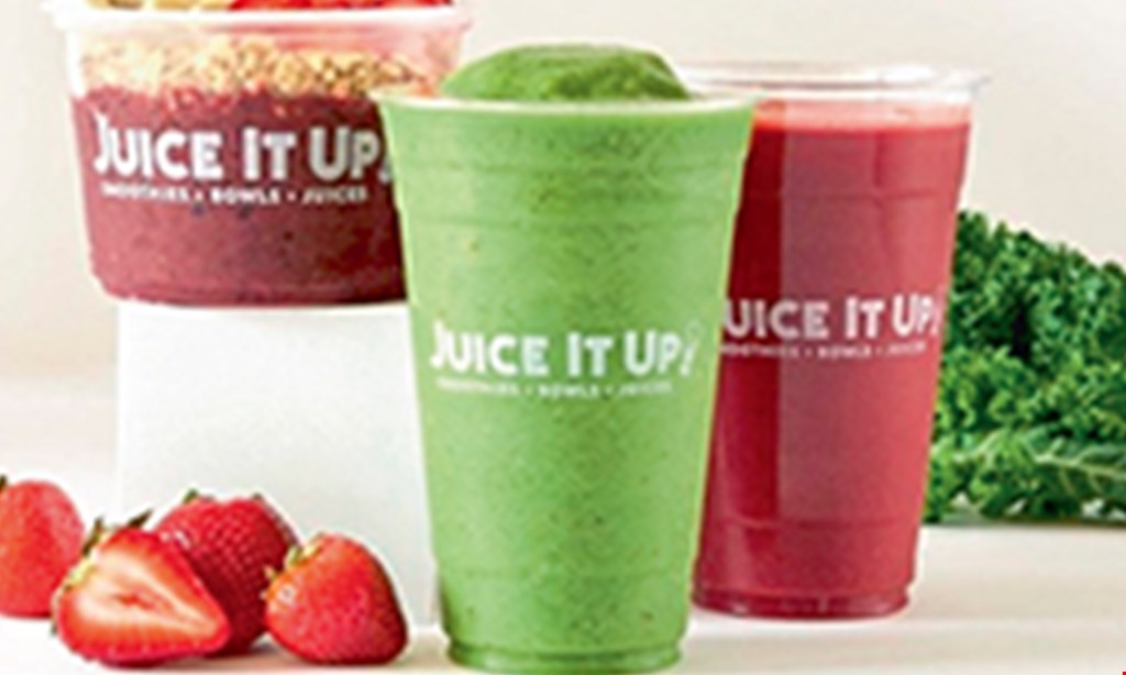 Product image for Juice It Up - Euclid 50% off - Buy one, get one 50% off cold brew coffee/smoothie including ‘create your own’ of equal or lesser value.