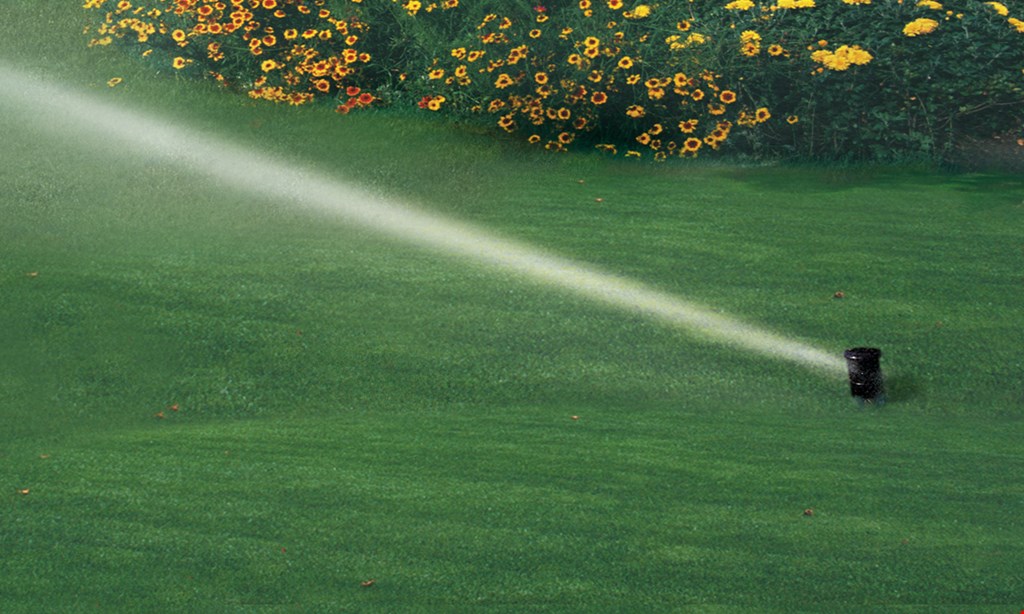 Product image for National Lawn Sprinklers Inc. Free Estimate plus $100 OFF Any Custom Installation. 