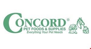 Product image for Concord Pet Foods & Supplies $10 OFF any purchase of $75 or more. 