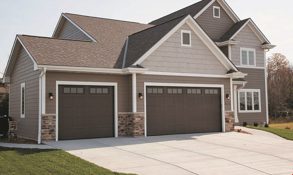 Product image for Senke CNY Garage Door FREE additional remote with purchase & installation of new garage door opener.