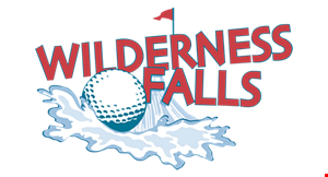 Product image for Wilderness Falls $1 OFF one round mini golf. 