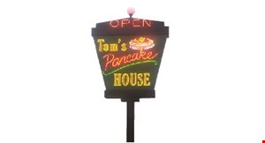 Product image for TOM'S PANCAKE HOUSE $10 Off any purchase of $35 or more, dine-in only. 