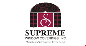 Supreme Window Coverings logo