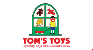 Product image for Tom's Toys $10 OFF purchases of $50 or more.