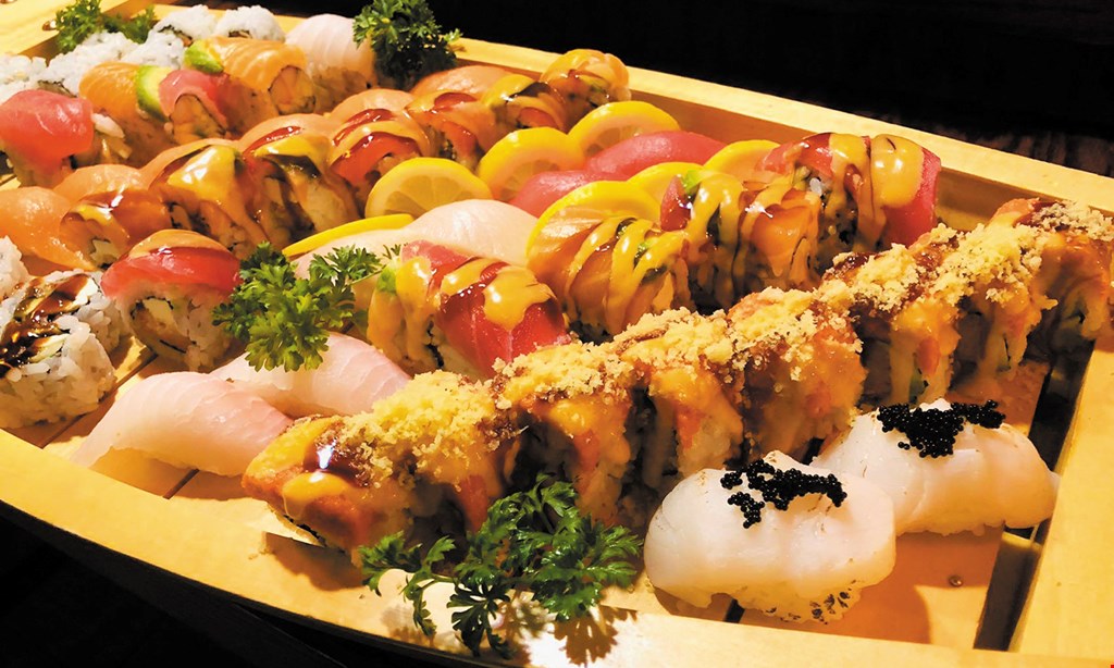 Product image for PACIFIC SPICE II 20% off all sushi rolls all day.