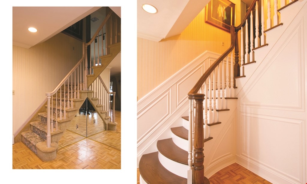 Product image for Deer Park Stairs $200 OFF any job of $1,500 or more. 
