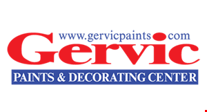 Gervic Paints & Decorating Center logo