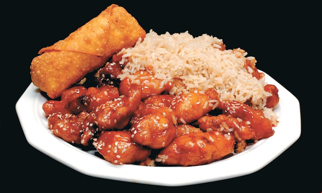 Product image for HIBACHI FACTORY $22.99 Special #3 (2) Reg. Chicken or Beef Entrees, (2) 20oz. Drinks, (2) Egg Rolls. 
