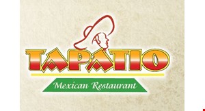 Product image for Tapatio Mexican Restaurant $10 off any purchase of $50 or more
